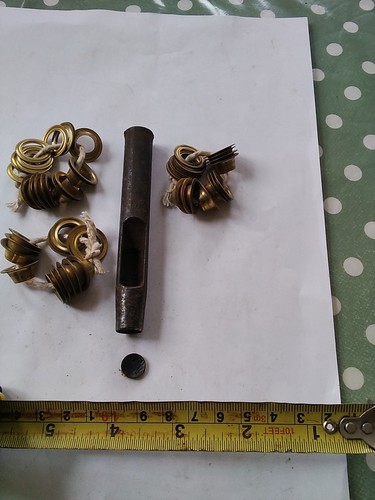 10mm hole punch - 10mm, brass