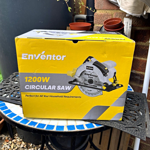 Enventor 1200w corded circular - 1200w,