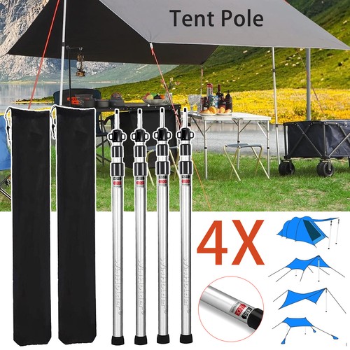 230cm camping tarp pole tent - camping,