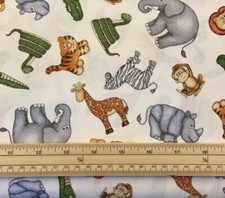 Fat Quarter Jungle Buddies