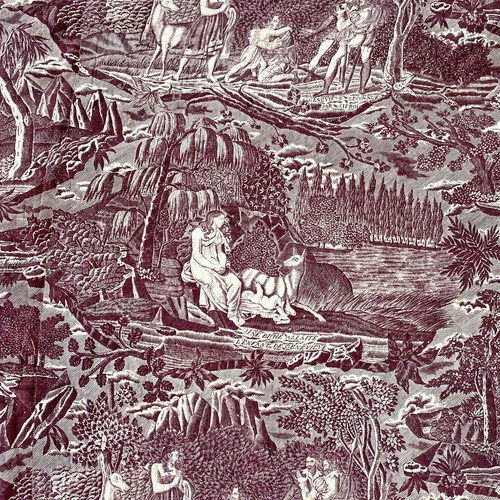 Toile fabric normandy - de,