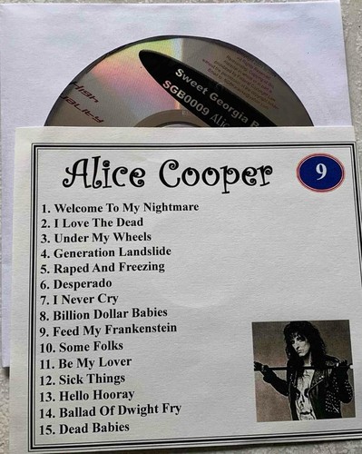 Alice cooper karaoke - cooper, cdg