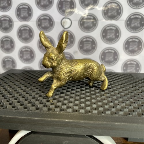 Vintage solid brass rabbit - solid,
