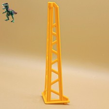 Playmobil Yellow Corner Tower - Column Light Stand - Skate Park