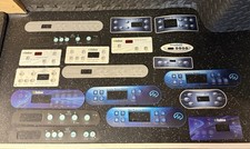 Hot Tub Overlay Touch Pad