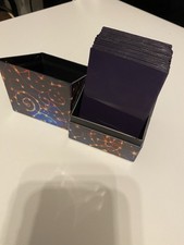 Owl Egg MTG Bloomburrow Deck Box w/Dragonshield Matte Purple Sleeves