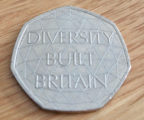 Diversity built britain - built, 50p