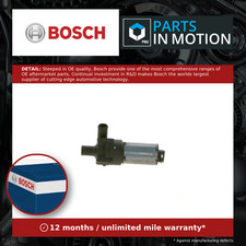 Water Pump for Parking Heater fits MERCEDES SPRINTER 95 to 06 Auxiliary Bosch