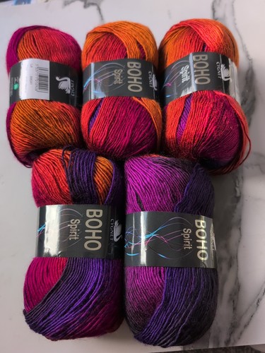 Boho sprint knitting - boho, crochet