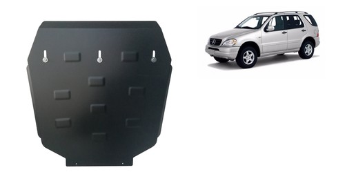 Steel gearbox guard for