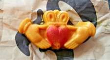 Genuine LUSH Claddagh Sparkly red gold Soap St Patricks Christmas fresh Irish