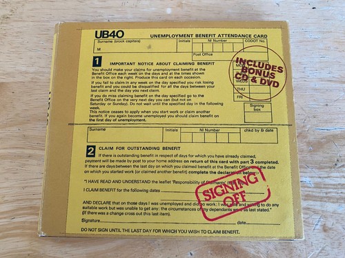 Ub40 signing off 2cd dvd - ub40,