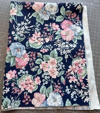 1980's Dorma/Jenny Wren Collection Cottage Core Floral Cotton Remnant Retro