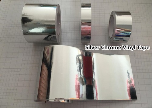 Glossy chrome silver vinyl - glossy,