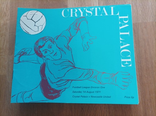 Crystal palace home programmes - crystal,