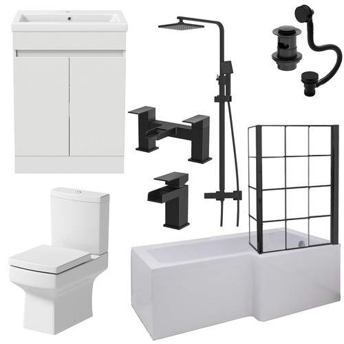 Bathroom suite 1700 - bathroom,
