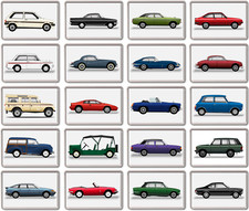 FRIDGE MAGNET - BRITISH