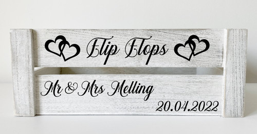 Personalised wedding flip - personalised,