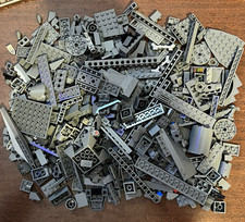 Dark Grey Lego Bricks 500g