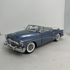 Danbury Mint 1953 Buick Skylark Convertible Blue Die Cast Model  1:24