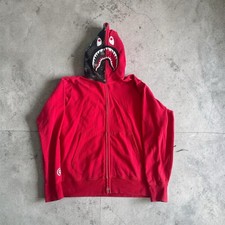 Red Bape Shark Hoodie XXL
