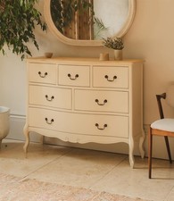 Cream chest drawers - of, large