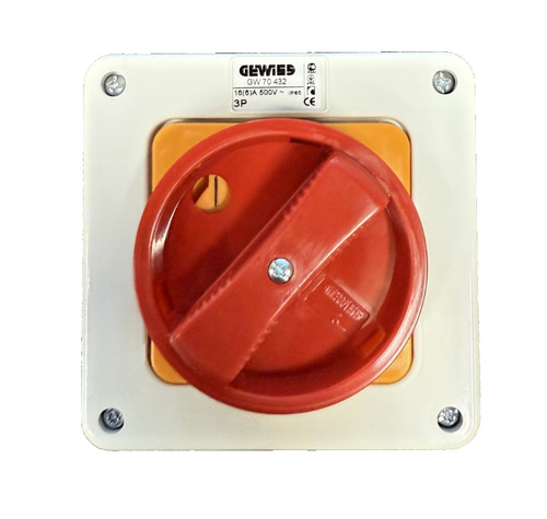 Gewiss 16a 3 pole emergency - 16a,