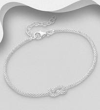 925 Sterling Silver Knot Chain