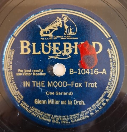 Glenn miller rpm - 78, the