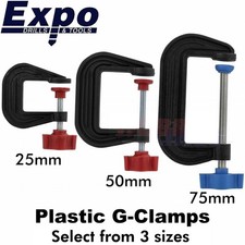 PLASTIC G-CLAMPS 3 sizes