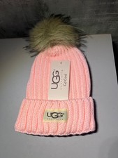 Ugg hat, pink, new, winter