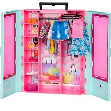 Barbie Closet Playset With 3