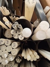 Polypropylene solid rod in - pp,