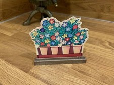 Sylvanian families vintage spare cart part & stand may blossom village florist ❤