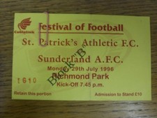 29/07/1996 Ticket: St Patricks