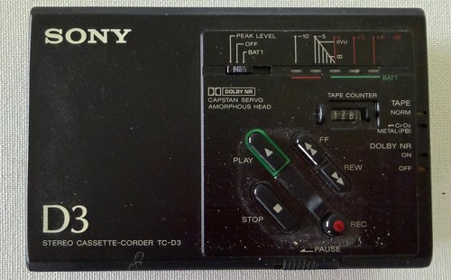 Sony walkman cassette - sony,