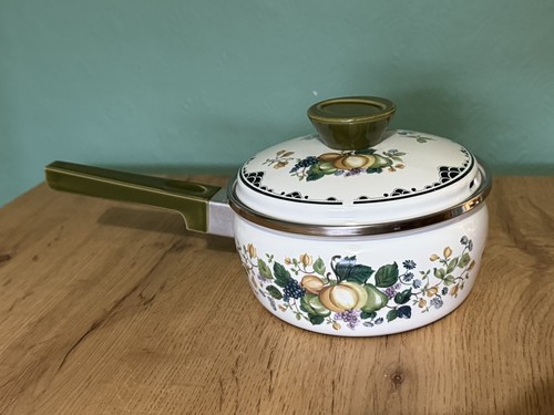 Baumann vintage enamel pot - baumann,