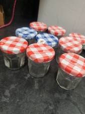 10 X Bonne Maman Mini Jam Jars