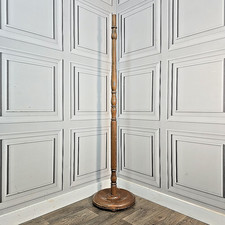 Vintage Wooden Standard Lamp -