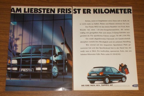 Rare 1992 ford fiesta 2i - ford, xr