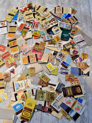 Vintage old matchbook match - old,