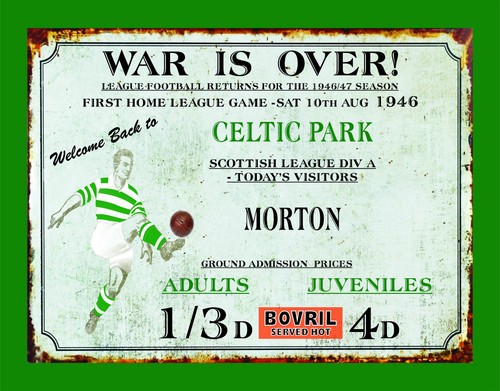Celtic metal football - celtic,