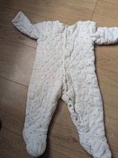 TU 2.5 Tog All In One Padded Sleepsuit Size 9-12 Months