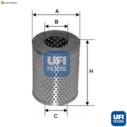 Fuel filter 602 for - filter, 26.602.00