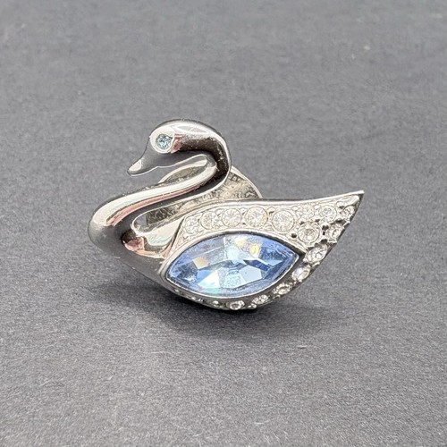 Vintage swarovski swan - vintage, tie
