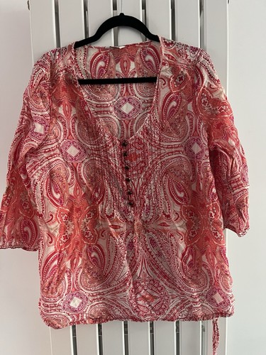 Indigo quarter sleeved top - quarter,