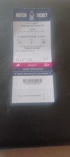 NOTTINGHAM FOREST Versus CHELSEA - USED TICKET - 18TH OCTOBER 2025