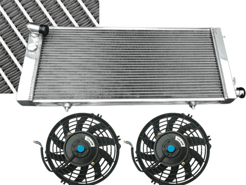 Aluminum radiator fans - radiator+fans, for