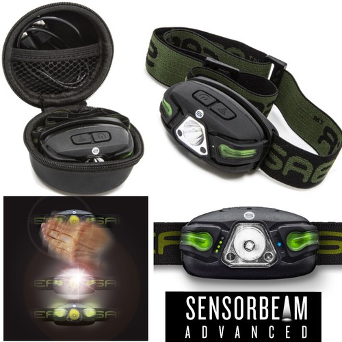 Carp fishing headtorch saber - carp,