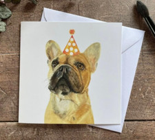 Single Golden French Bulldog